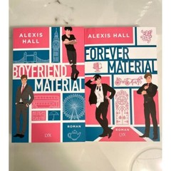 GERMAN Boyfriend Material and Husband Material/ Forever Material Books by Alexis