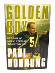 GOLDEN BOY by PAUL HORNUNG – HCDJ – SIGNED – GREEN BAY PACKERS FOOTBALL