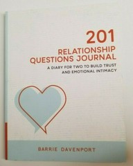 201 Relationship Questions Journal NEW Workbook Barrie Davenport Diary for Two