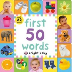 Lift-the-Flap Tab: First 50 Words (Lift-the-Flap Tab Books) – ACCEPTABLE