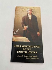 The Constitution of the United States …its only keepers Paperback – Acceptable