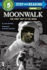 Moonwalk: The First Trip to the Moon (Step-Into-Reading, Step 5) – GOOD