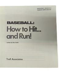 Vintage Lot Of 4 Baseball Books Complete Set Softcovers 1973 Youth Educational