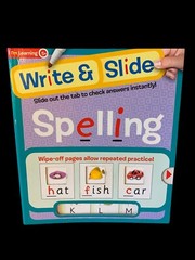 Write & Slide Spelling Activity Pull Tab Book by Hinkler Books