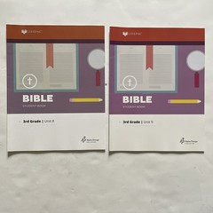Lifepac 3rd Grade Bible Units 1-10 (Missing Unit 3) Student Set