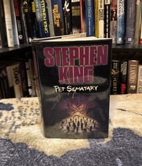 Pet Sematary – Stephen King (Hardcover) First UK Edition/Early Print, VG, Hodder