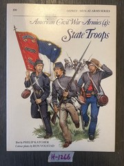 Osprey American Civil War Armies (4) State Troops Lot H-1266