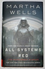 Martha Wells All Systems Red Murderbot Diaries 1st Hardcover Edition Later Print