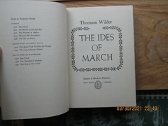 The Ides of March – thornton wilder 1948