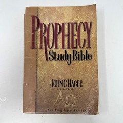 Prophecy Study Bible John C Hagee NKJV New King James Version Thomas Nelson 1997