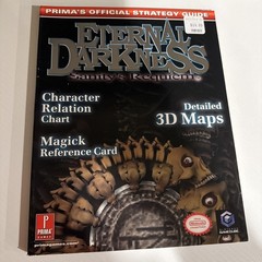 ETERNAL DARKNESS SANITY’S REQUIEM PRIMA OFFICIAL STRATEGY GUIDE GAMECUBE 2002