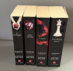 The Twilight Saga Books 1-4 By Stephenie Meyer 1st Paperback Ed New Moon Eclipse