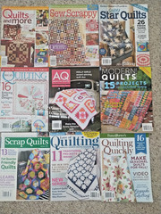 Quilting Magazine Lot of 9 – McCall’s Fons & Porter AQ Modern Quilts 2014-2015