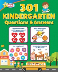 Active Minds – 301 Questions & Answers Kindergarten Activity Workbook – Math…