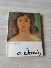 A. Derain: HB , Dust Jacket: Ex Library:1964, By Gaston Diehl.