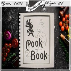 1891 The Alumnae Vintage Cookbook 84 Pages