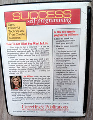 Success Self-Programming by Lee Milteer Audiobook – 2 Cassette Tapes UNTESTED