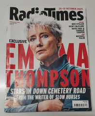 Radio Times (25th – 31st October 2025, Emma Thompson Exclusive)
