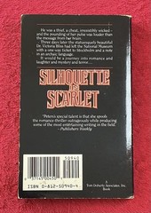 Silhouette In Scarlet By Elizabeth Peters Paperback Vintage
