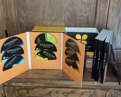 LIVING LANGUAGE Beginner To Advanced SPANISH Complete Edition – 9 CDs & 4 Books