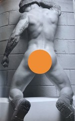 TOO HOT Michael Stokes, Rare Hardcover Photo Book, Gorgeous Muscular Male Models