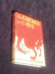J.D. Salinger the Catcher in the Rye, 1951 Book Club Edition W/Dust Jacket (Bx9)