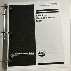 Aws D1.1/D1.1m 2010: Structural Welding Code Steel, AWS, 9780871717726