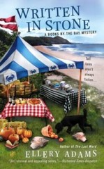 Written in Stone (A Books by the Bay Mystery) By Adams, Ellery – VERY GOOD