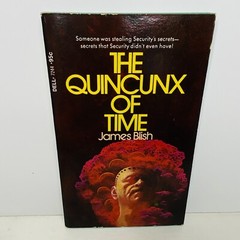 The Quincunx of Time James Blish PB A Dell Book First Printing 1973 Sci-fi