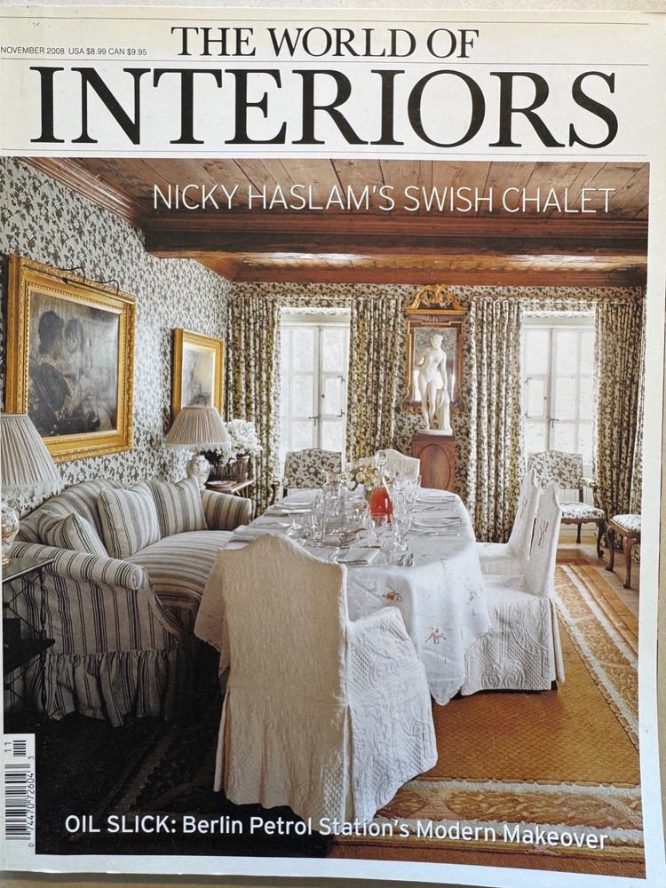 The World of Interiors November 2008 – Interior Design Magazine