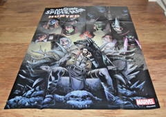 MARVEL THE AMAZING SPIDERMAN HUNTED FOLDED PROMOTIONAL POSTER 36″ by 24″ Rare