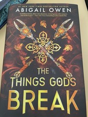 The Games Gods Play; The Things Gods Break Deluxe First edition Hardcovers