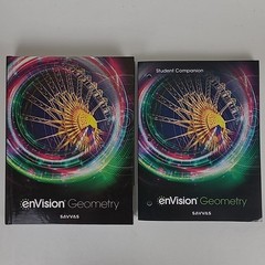 Envision Geometry Savvas Common Core Textbook 2024 Student Edition & Companion