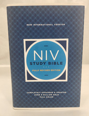 NIV Study Bible, Fully Revised Edition 2020 Hardcover Dust Jacket Very Good+