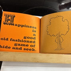 Happiness is a Warm Puppy Vintage Book Charles Schulz 1962 1st Edition HC DJ GC