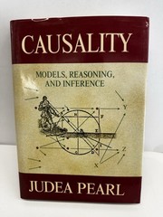 Causality Models, Reasoning, And Inference Judea Pearl 2000 Hardcover VG COND