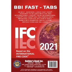 2021 International Fire Code (IFC) Fast Tabs – by Inc. Builder’s Book