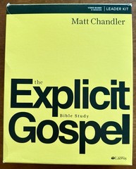 The Explicit Gospel Bible Study Leader Kit DVD/Book Matt Chandler LifeWay