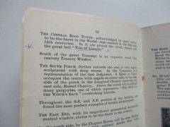 C1920’s? MELTONS’ GUIDE TO LINCOLN Buildings PLACES OF INTEREST Plan SCARCE