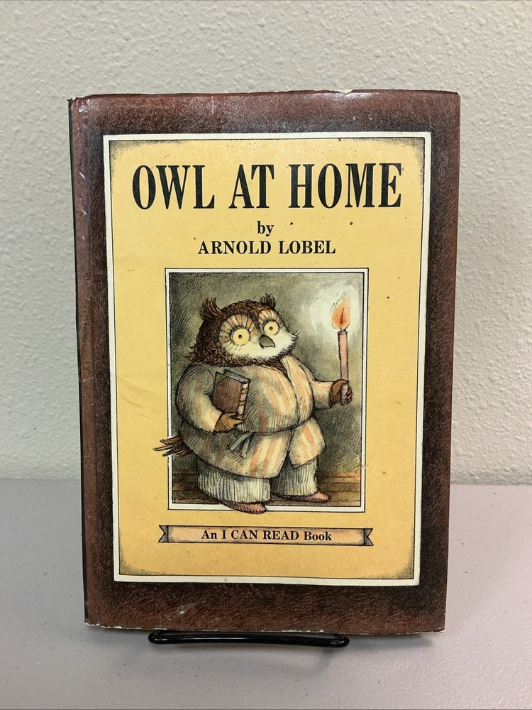 RARE/VINTAGE 1st Edition “Owl At Home” Arnold Lobel I Can Read Book (1975) HC/DJ