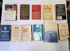 Lot Of 11 Very Vintage Sci-fi Books. Good Legible Reading. Issac Asimov