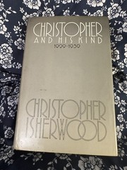 Christopher and His Kind by Christopher Isherwood – 1976 – 1st Ed, HC Book DJ