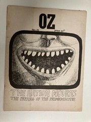 RARE Vintage OZ Magazine (Australia) issue No. 25 January 1966