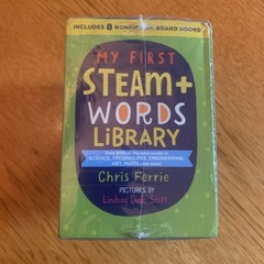 My First Steam Words Library 8 Book Set Brand new!