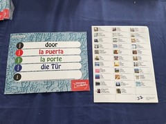 Bingo Flashcards In Spanish,French, &German
