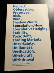 Speculation Now Essays Artwork Rao Duke University Press PB 2014 Art Theory