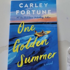 Carley Fortune One Golden Summer Paperback Novel Romance + Reader’s Guide
