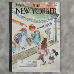 NEW YORKER Magazine Sept 20 2021 Barry Blitt Cover Back to School COVID