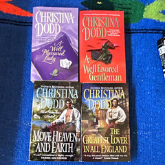 Christina Dodd Romance Paperback Lot of 4 – Move Heaven & Earth, Greatest Lover