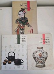 Chinese Culture 3 Book Lot Peking Opera Tea Ceramics China Art History PB